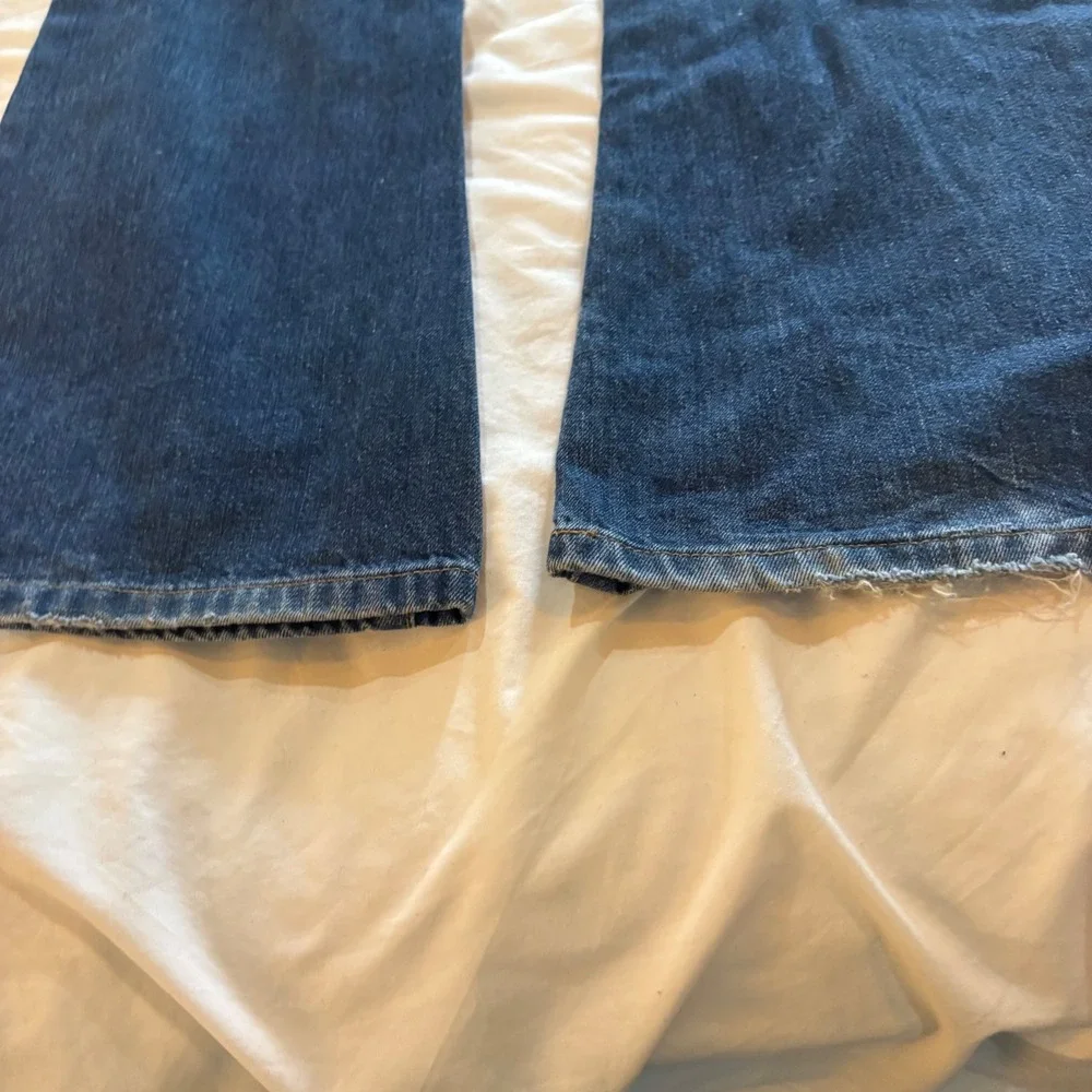 Abercrombie‎ Fitch 1892 Jeans Women's Blue Denim Flare Leg 2R Cotton - Picture 10 of 10